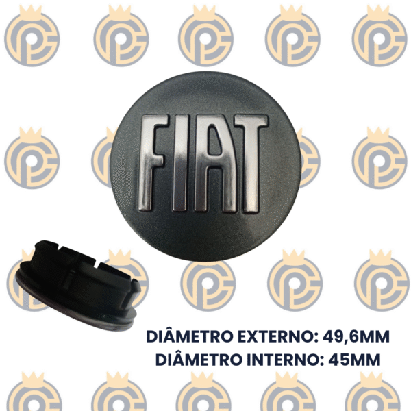 Subcalota Fiat 49MM Grafite