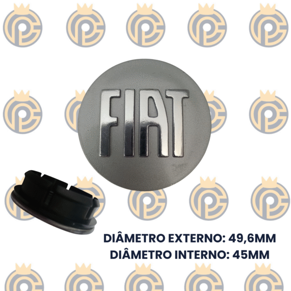Subcalota Fiat 49MM Prata