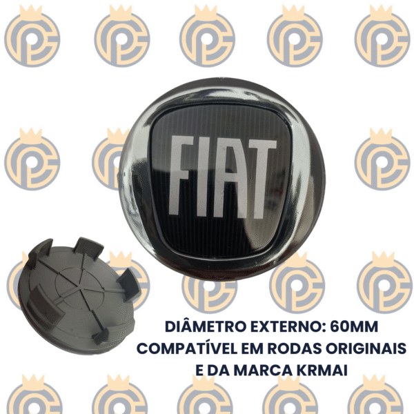 Subcalota Fiat Toro Acrílico Preto
