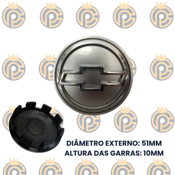 Subcalota GM Elite 51MM Prata
