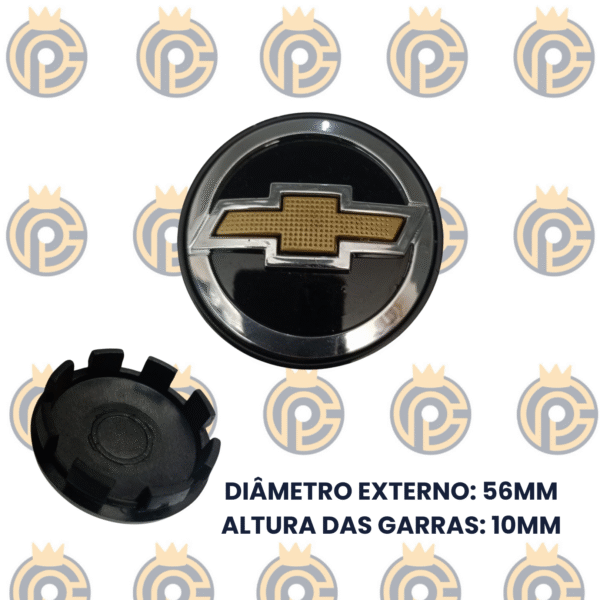 Subcalota GM Elite 55MM Preto/Dourado