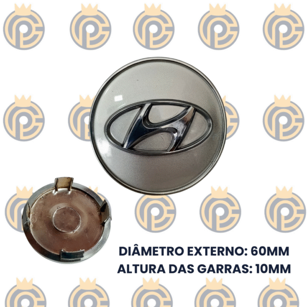 Subcalota Hyundai IX3/Tucson/Santa Fé Prata