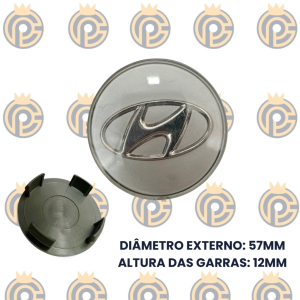 Subcalota Hyundai HB20 Prata