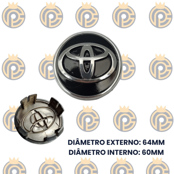 Subcalota Toyota Corolla 2010 Até 2021 Preta