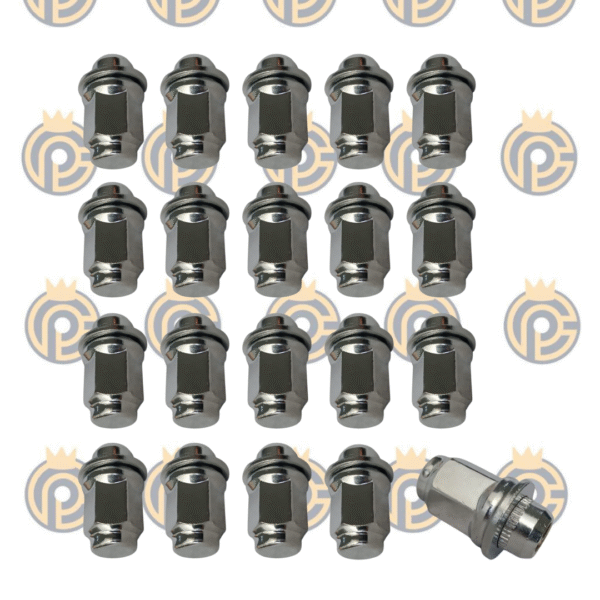 Pacote Porca Hilux Original com Arruela Kit 24pcs