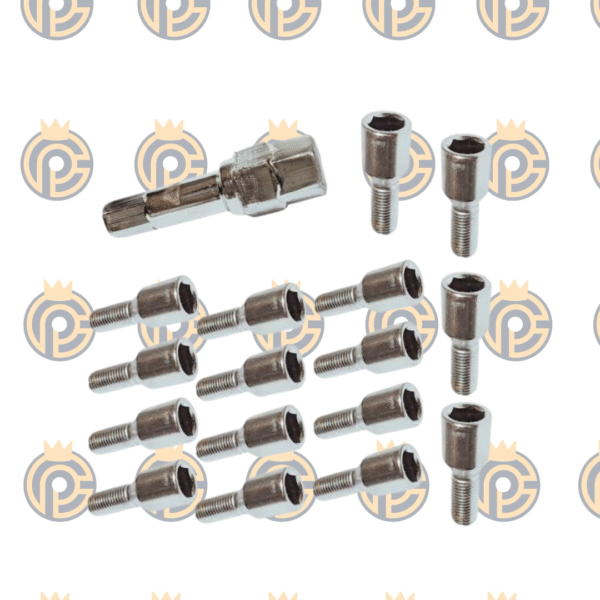 Kit Parafusos Mult Allen 16Pcs + Chave 17/19