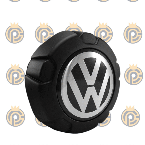Calota Central VW Saveiro Tropper Preta Com Emblema