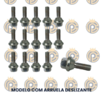 Parafusos Roda Fiat Deslizante 16 Peças