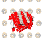 Chumbo Colante 3M Vermelha 50pcs