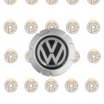 Calota Central VW Saveiro Tropper Prata Com Emblema