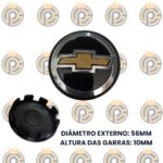 Subcalota GM Elite 56mm Preto/Dourado