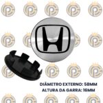 Subcalota Honda Fit City Prata Escovado