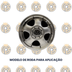 Calota Central VW Polo Classic - Imagem 3