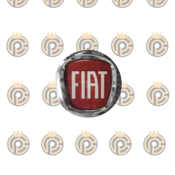 Emblema em Acrilico Fiat Vermelho