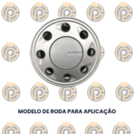 Calota Central VW Santana GLS Pingo D'Água - Imagem 3