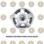 Calota Central VW Polo 2002 - Imagem 2