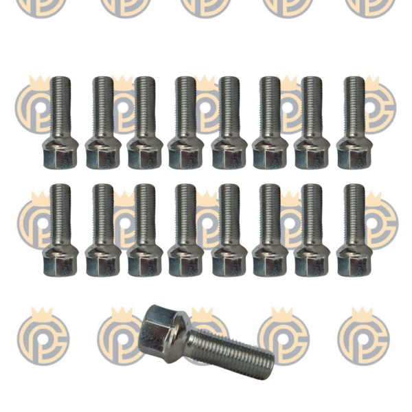 Parafusos Roda Fusca Longo 16 Peças