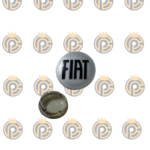 Subcalota Fiat 49mm Alto Relevo Prata e Preto