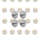 Emblema em Alumínio Kromma 70mm Com Aba