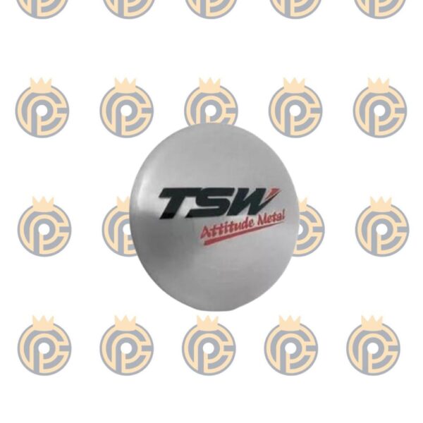 Emblema em Alumínio TSW 51mm