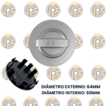 Subcalota Nissan Frontier Prata