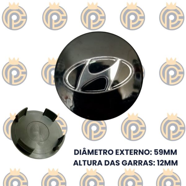 Subcalota Hyundai HB20 Preta