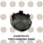 Porta Emblema Binno 56mm