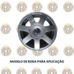 Calota Central VW Passat Alemão - Imagem 3