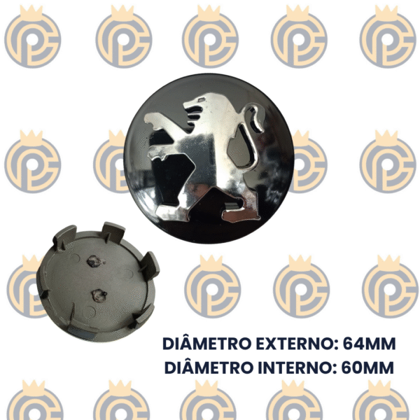 Subcalota Peugeot 56mm Preto