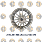 Calota Central Zunky 670 VW Jetta - Imagem 3