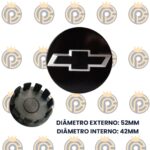 Subcalota GM Tracker Cruze Novo Onix 52mm All Black