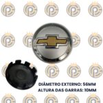 Subcalota GM Elite 56mm Prata/Dourado