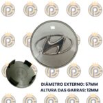 Subcalota Hyundai Creta Prata