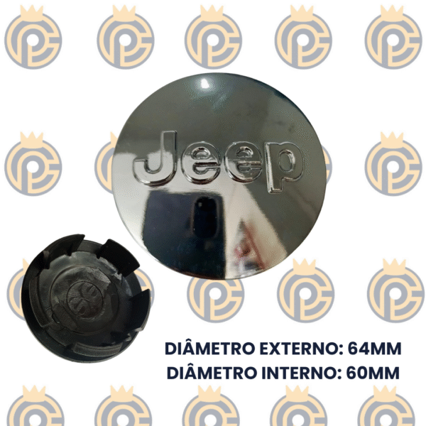 Subcalota Jeep Renegade Compass Cromada