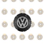 Calota Central VW Saveiro Tropper Preta Com Emblema