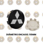 Subcalota Mitsubishi Triton Preto/Prata