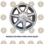 Calota Central VW Golf GLX Canadense - Imagem 3