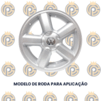 Calota Central VW Gol GTI Zunky 460 - Imagem 3