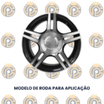 Calota Central Scorro S-182 Cromada - Imagem 3