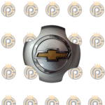 Calota Central GM Montana Botton Dourado Prata