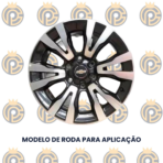 Calota Central GM S10 Highcountry - Imagem 2