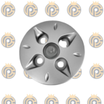 Calota Central Fiat Doblò Roda de Ferro Prata