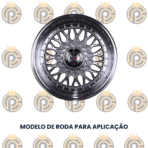 Calota Central BRW 900 Prata - Imagem 3