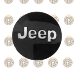 Subcalota Jeep Renegade Compass Preto Fosco Símbolo Cromado